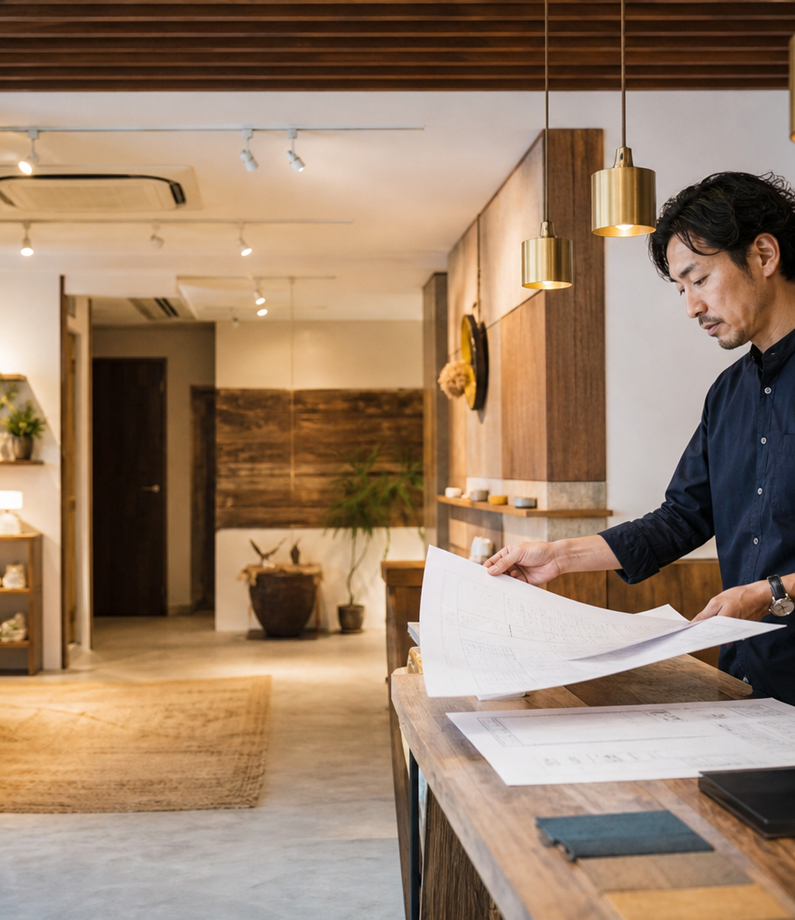 店舗・空間デザイン設計／施工管理