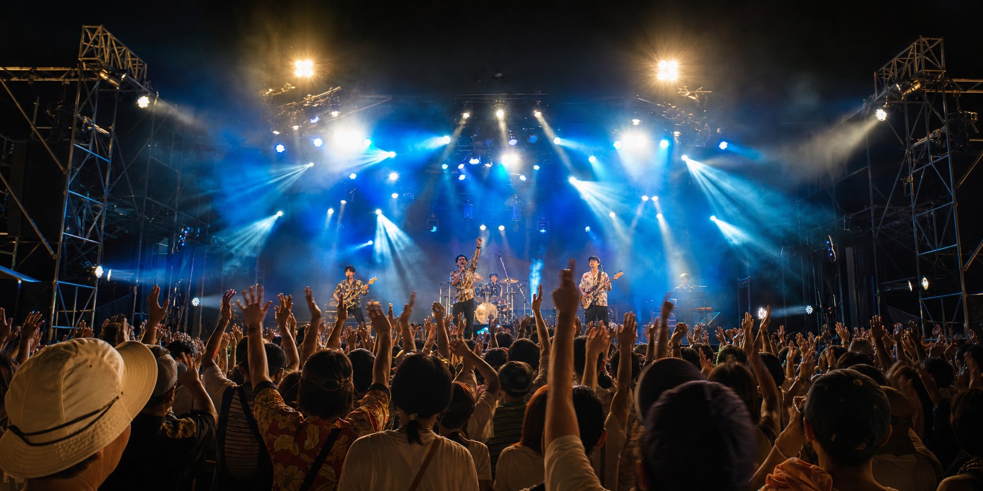 ライブステージの演出